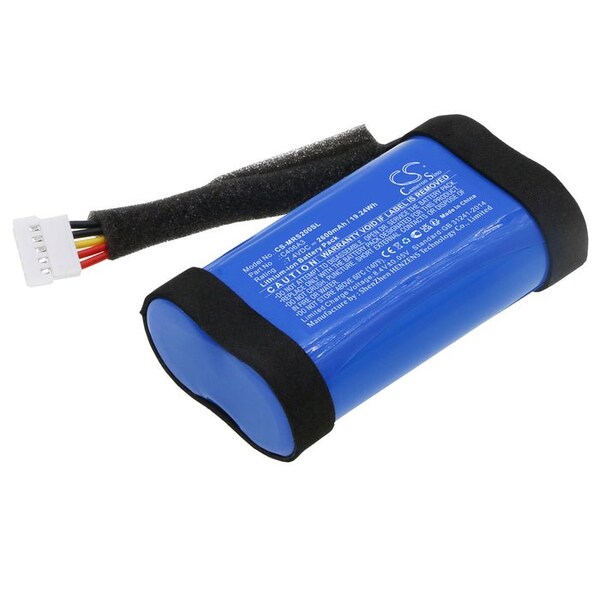 Bsc Preferred Marshall Stockwell II 2600mAh Speaker Replacement Battery CS-MRS200SL - main